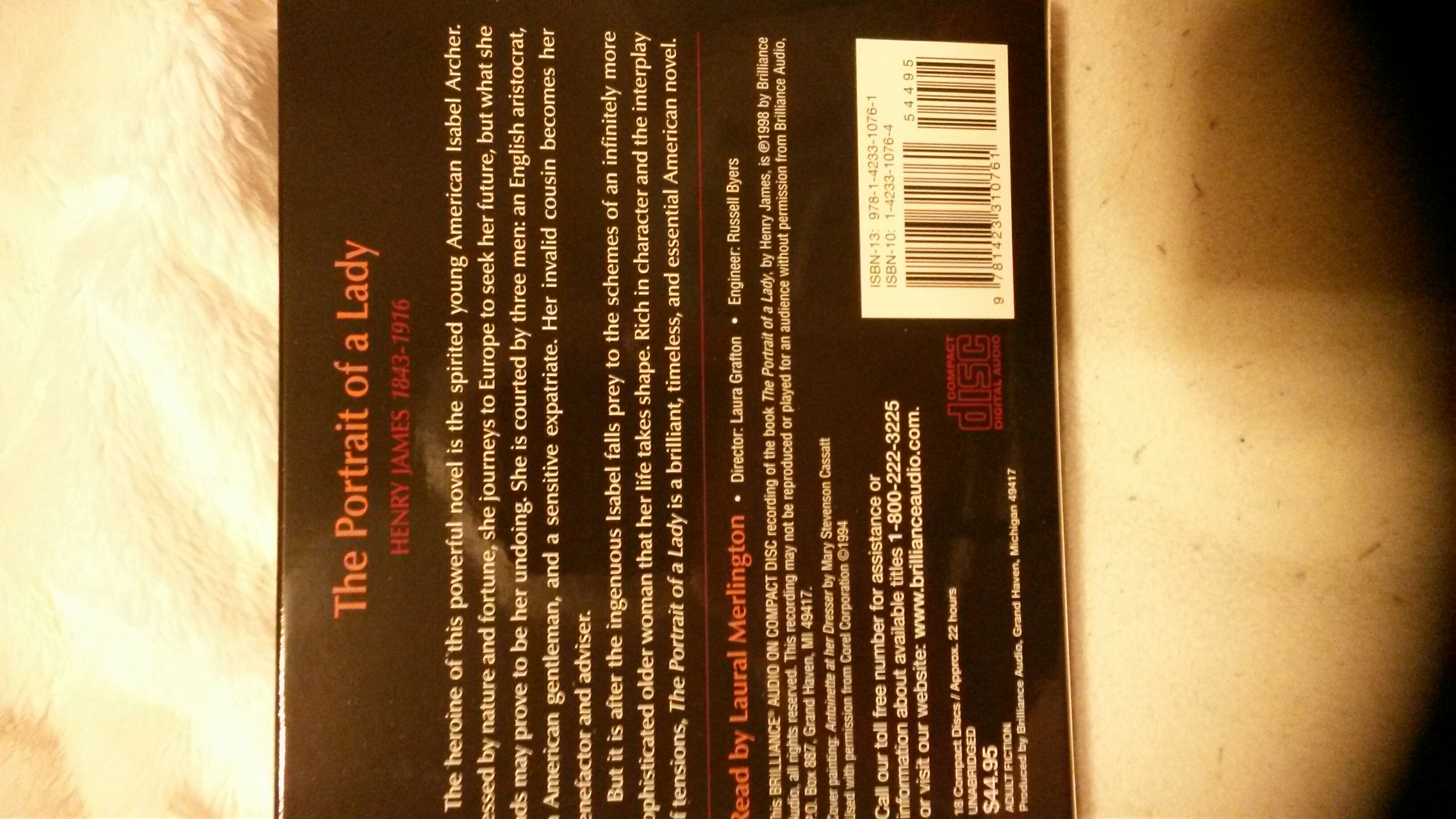 The Portrait Of A Lady - Henry James (Bantam Classic - Paperback) book collectible [Barcode 9780553542769] - Main Image 2