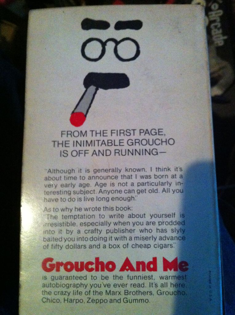 Groucho And Me  (Manor Books) book collectible - Main Image 2