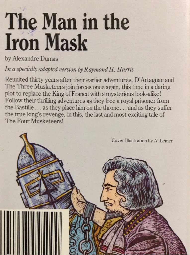 The Man in the Iron Mask - Alexandre Dumas (Signet Classic - Paperback) book collectible [Barcode 9780451525642] - Main Image 2