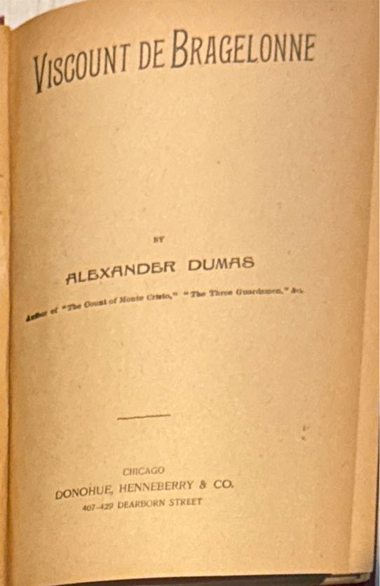 The Vicomte De Bragelonne (World’s Classics) - Alexandre Dumas (Oxford University Press, USA - Kindle) book collectible [Barcode 9780192823908] - Main Image 2
