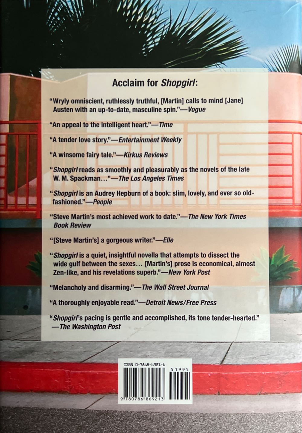 The Pleasure of My Company - Martin, Steve (Hyperion - Hardcover) book collectible [Barcode 9780786869213] - Main Image 2