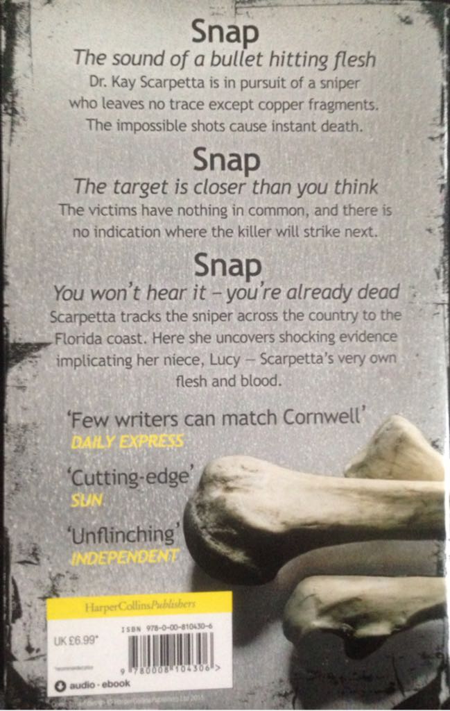 Flesh And Blood - Patricia Cornwell (Harper) book collectible [Barcode 9780008104306] - Main Image 2