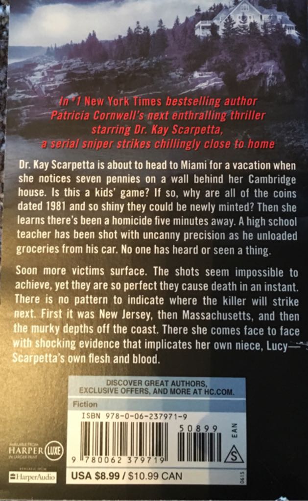 Flesh And Blood - Patricia Cornwell (William Morrow - Paperback) book collectible [Barcode 9780062379719] - Main Image 2