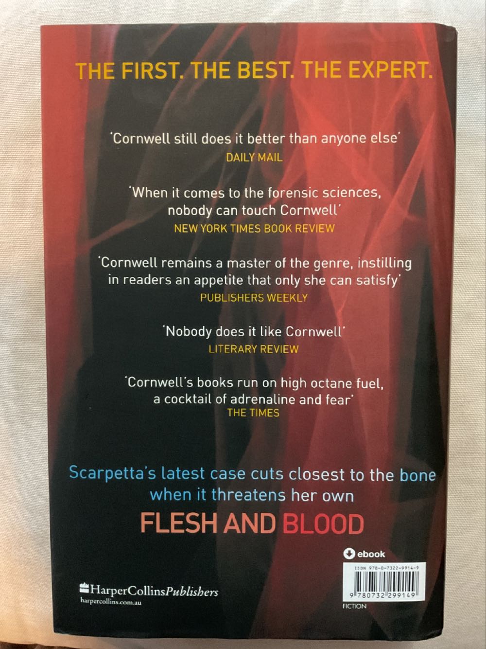 Scarpetta 22-Flesh And Blood - Patricia Cornwell (- Hardcover) book collectible [Barcode 9780732299149] - Main Image 2