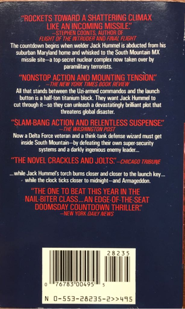 The Day Before Midnight - Stephen Hunter (Bantam Books - Paperback) book collectible [Barcode 9780553282351] - Main Image 2