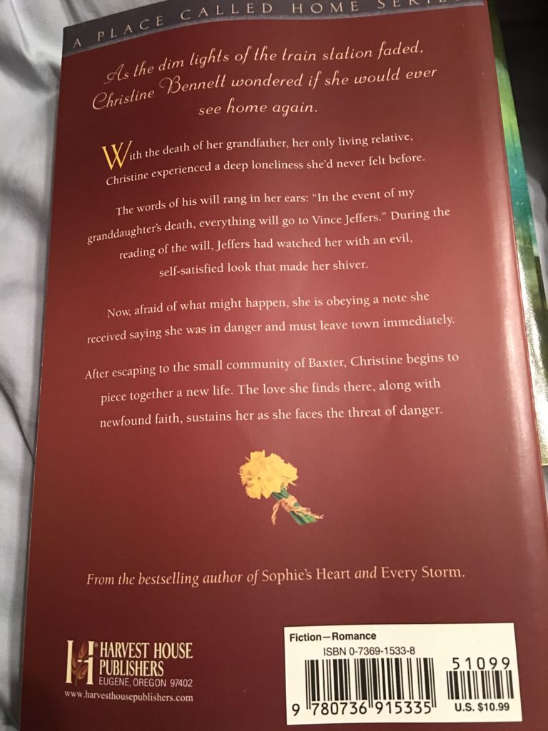 A Place Called Home - Lori Wick (Harvest House Publishers - Paperback) book collectible [Barcode 9780736915335] - Main Image 2