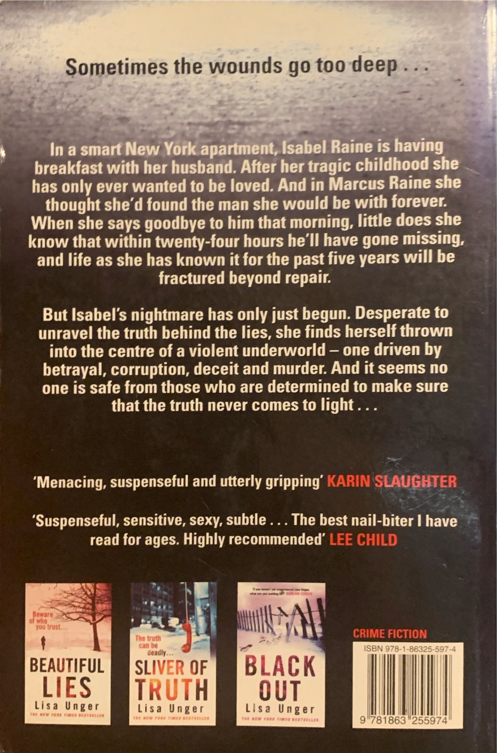 Die For You - Lisa Unger (Bantam - Trade Paperback) book collectible [Barcode 9781863255974] - Main Image 2