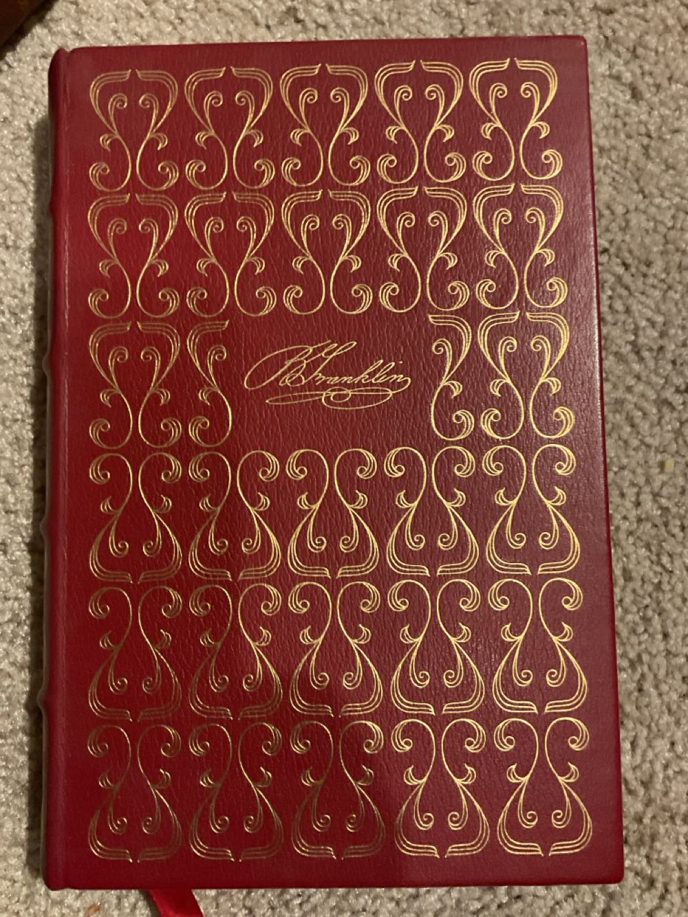 The Autobiography Of Benjamin Franklin - Benjamin Franklin (The Easton Press - Hardcover) book collectible [Barcode 9780760711750] - Main Image 3