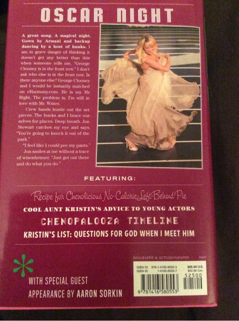 A Little Bit Wicked - Kristin Chenoweth (Touchstone - Hardcover) book collectible [Barcode 9781416580553] - Main Image 2