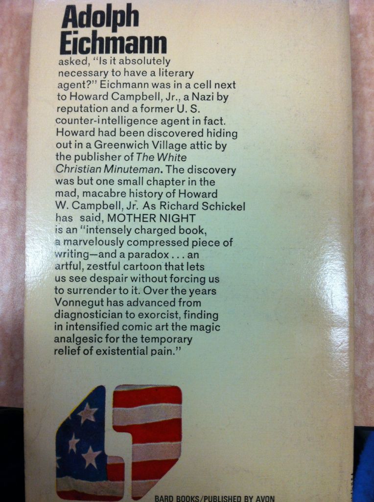 Mother Night  book collectible - Main Image 2