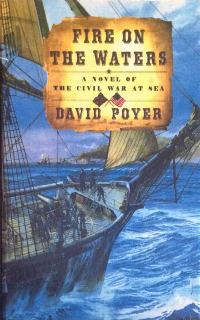 Fire on the Waters - Poyer, David (Thorndike Press Large Print - Hardcover) book collectible [Barcode 9780786236640] - Main Image 1