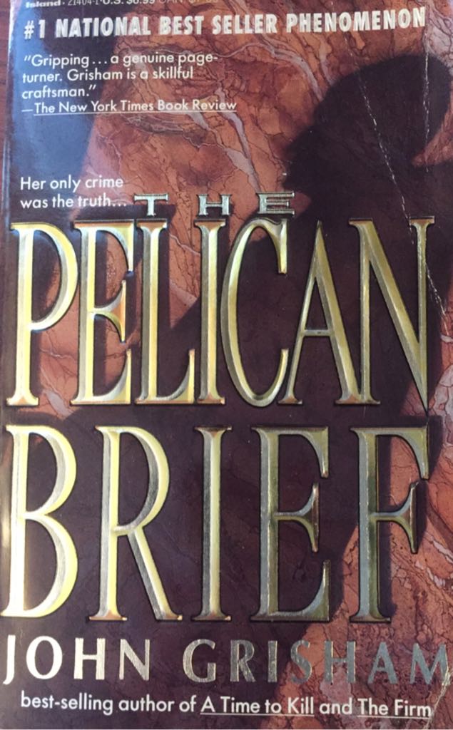 The Pelican Brief - John Grisham (Island Books - Paperback) book collectible - Main Image 1