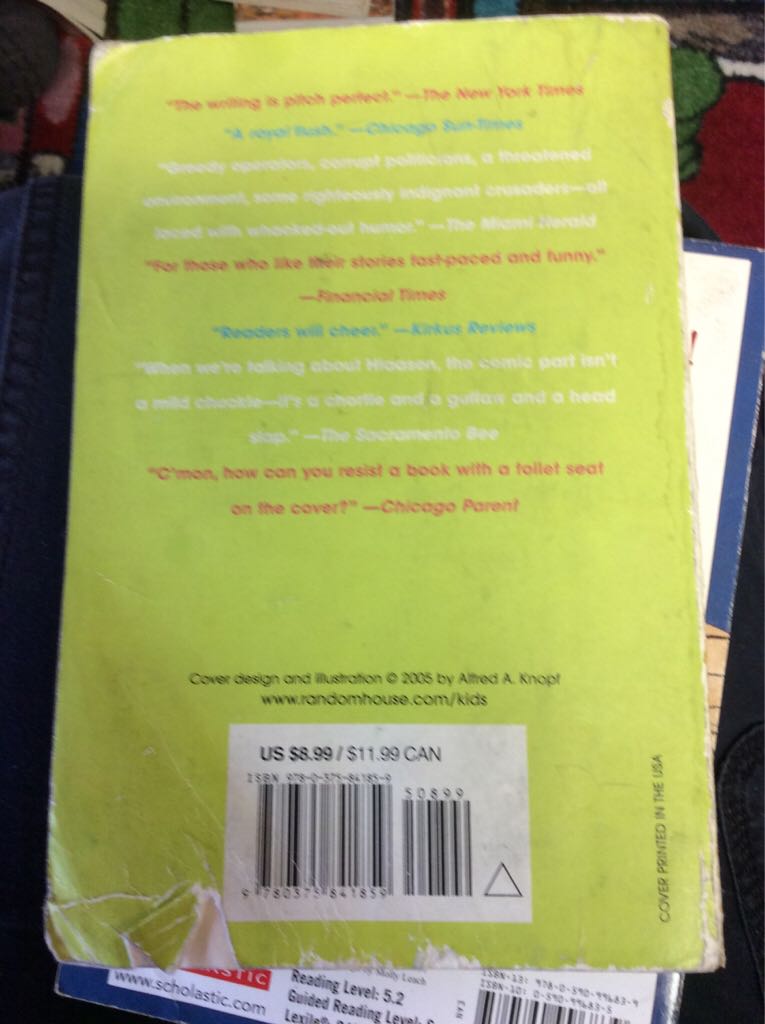 Flush - Carl Hiaasen (Alfred A. Knopf - Paperback) book collectible [Barcode 9780375841859] - Main Image 2