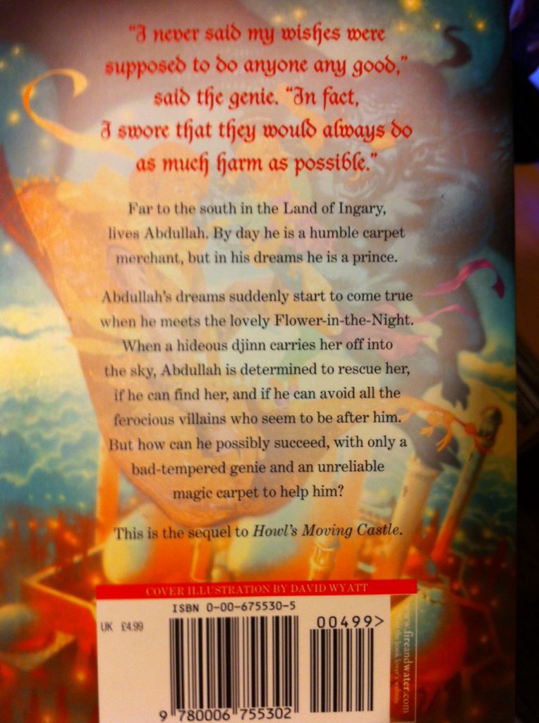 Castle In The Air - Diana Wynne Jones (HarperCollins - Paperback) book collectible [Barcode 9780006755302] - Main Image 2