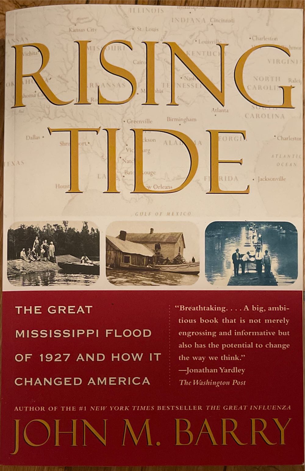 Rising tide - John M. Barry (Simon & Schuster - Trade Paperback) book collectible [Barcode 9780684840024] - Main Image 2