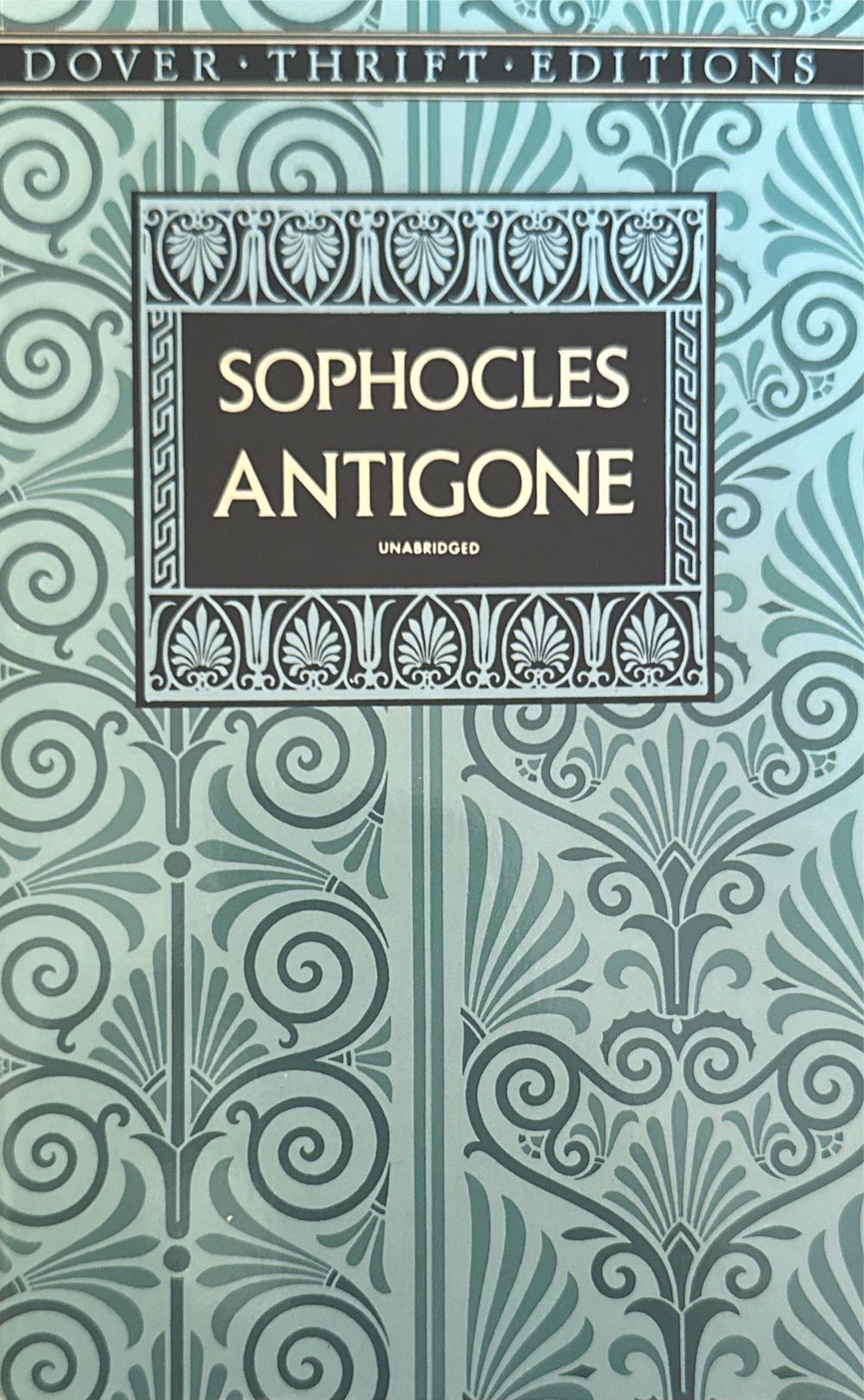 Antigone - Sophocles (Dover Thrift Editions - Trade Paperback) book collectible [Barcode 9780486278049] - Main Image 3