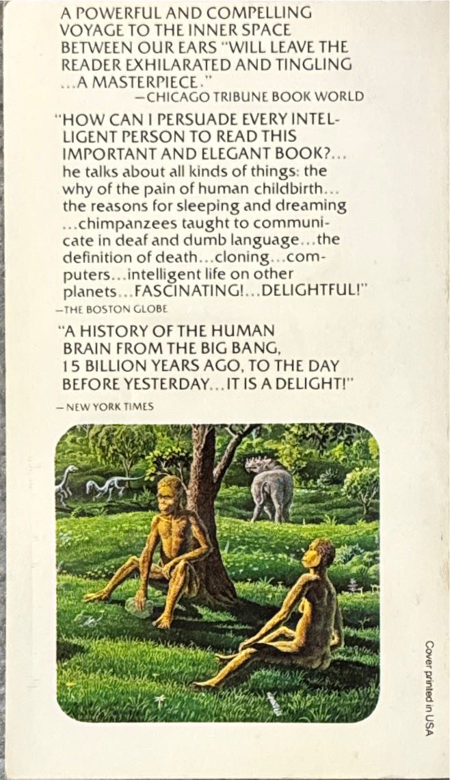 The Dragons Of Eden - Carl Sagan (- Paperback) book collectible [Barcode 9780345260314] - Main Image 2