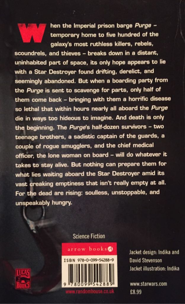 Star Wars: Deathtroopers - Joe Schreiber (Arrow Books - Paperback) book collectible [Barcode 9780099542889] - Main Image 2