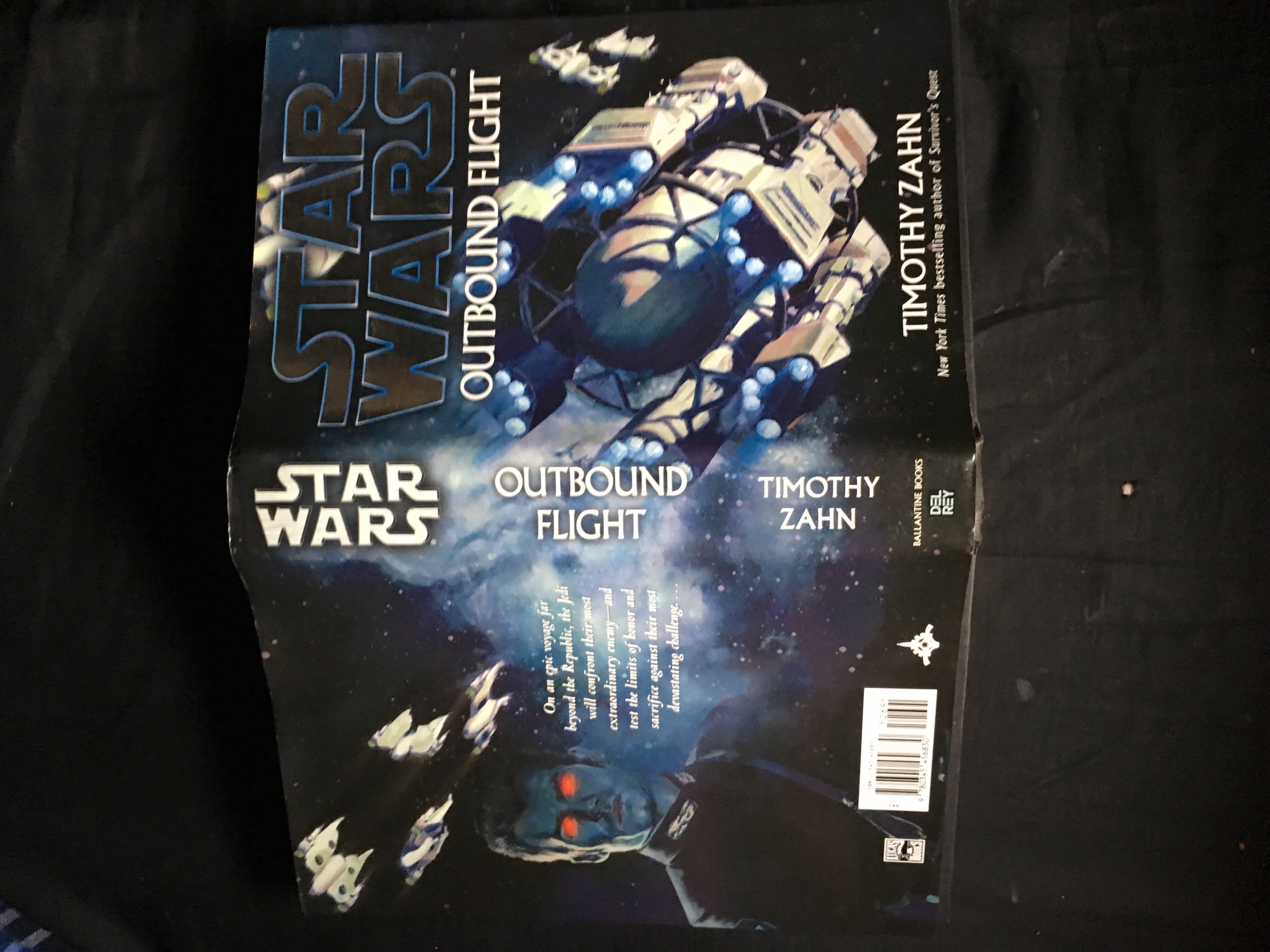 Outbound Flight - Timothy Zahn (Del Rey/Ballantine Books - Hardcover) book collectible [Barcode 9780345456830] - Main Image 3