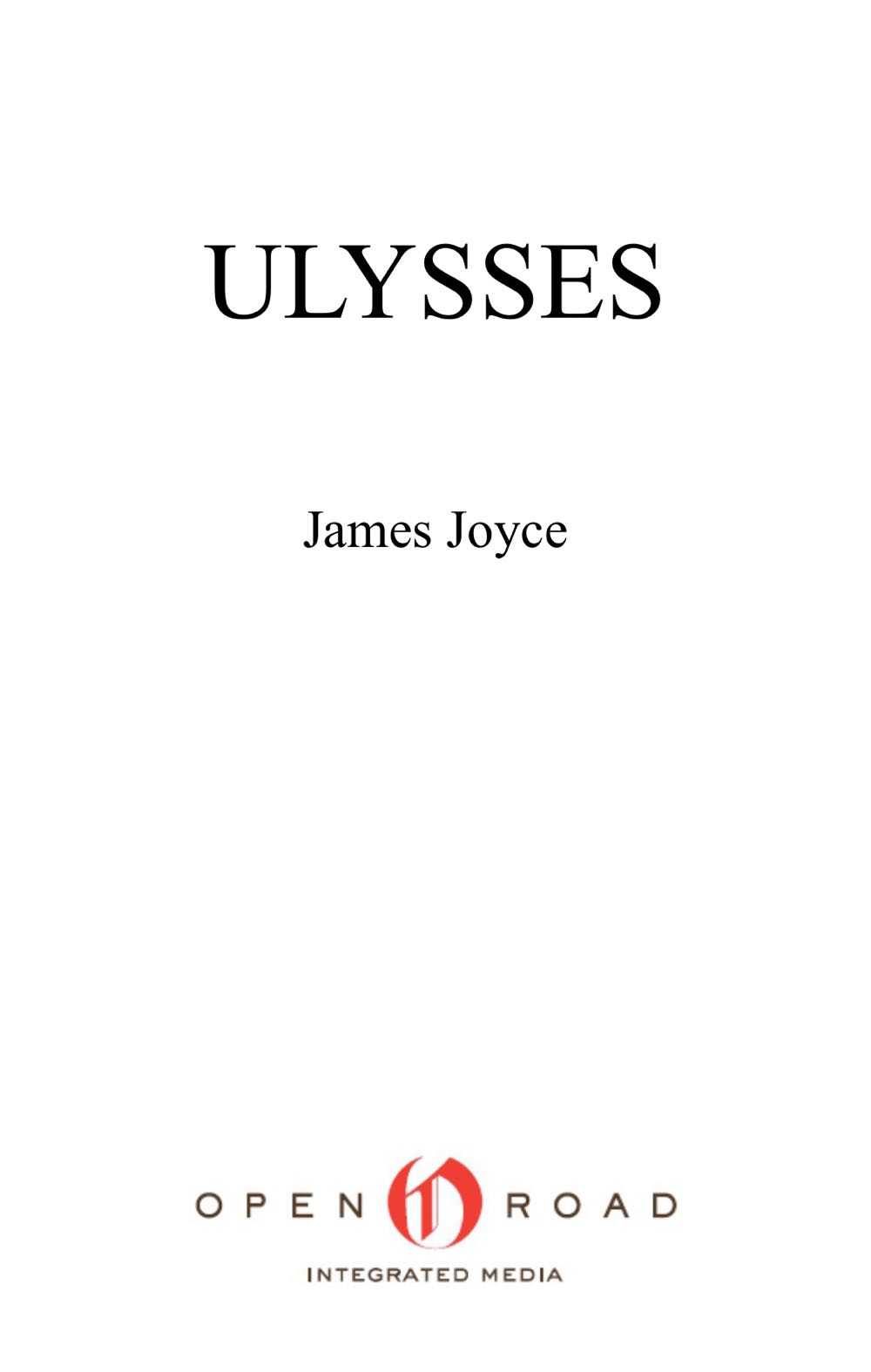 Ulysses - James Joyce (Open Road Media - Kindle) book collectible [Barcode 9781420934496] - Main Image 2