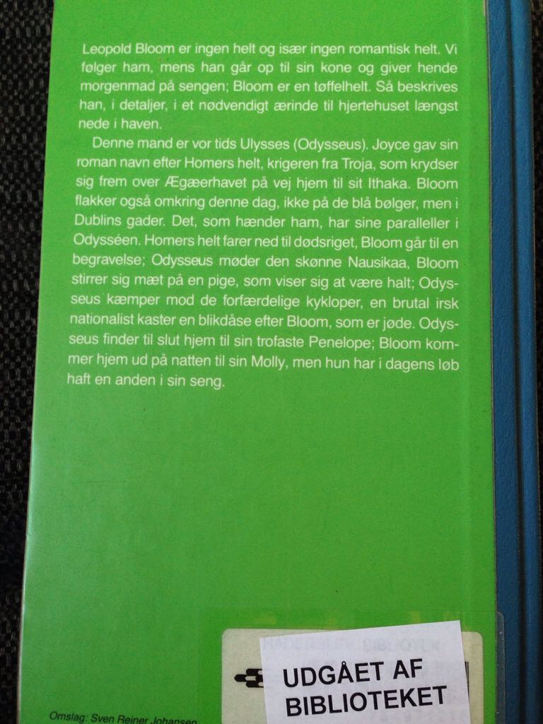 Ulysses  book collectible [Barcode 9788701170628] - Main Image 2