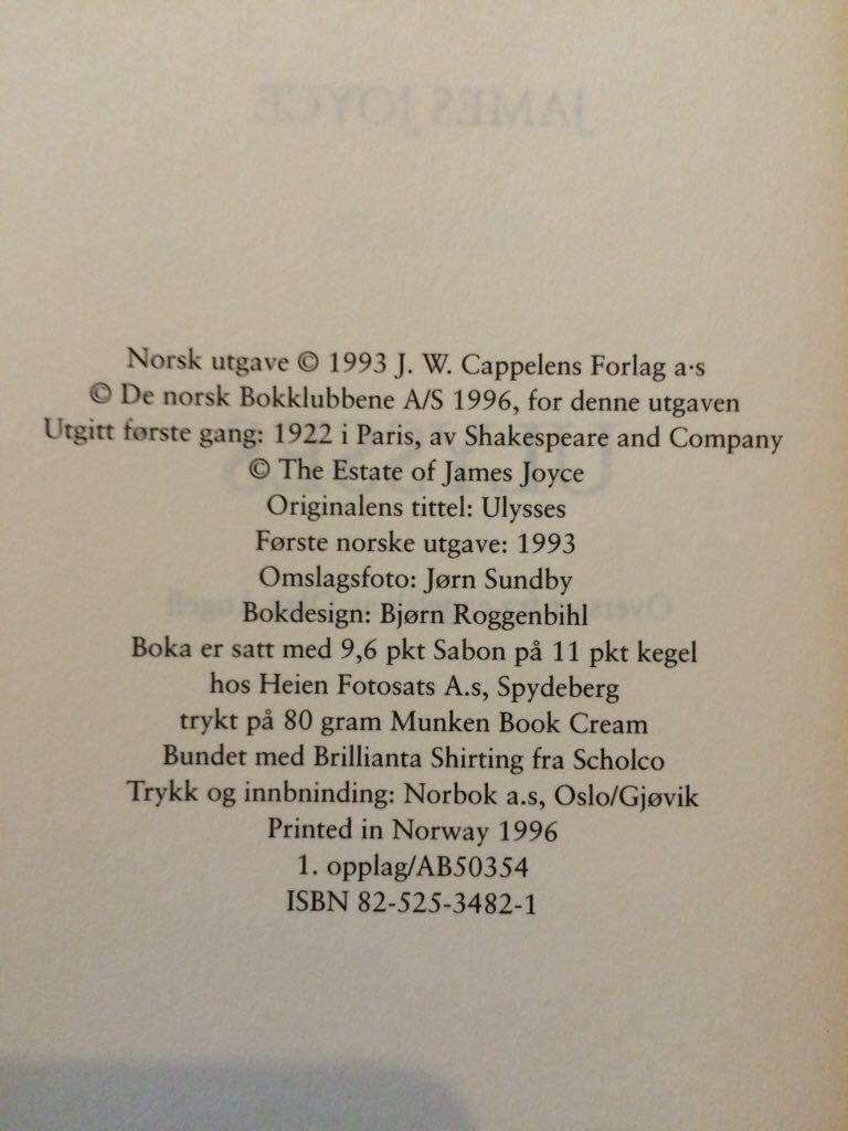 Ulysses  book collectible - Main Image 2