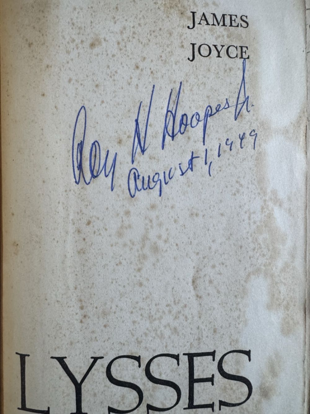 Ulysses - James Joyce (Random House - Hardcover) book collectible - Main Image 3