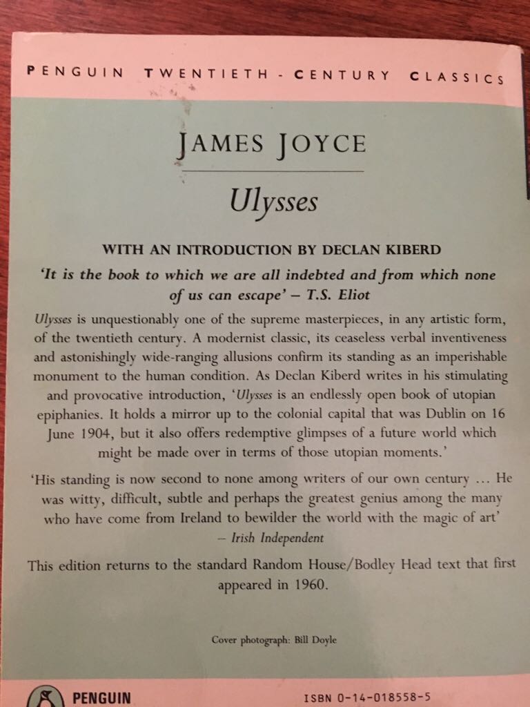 Ulysses - James Joyce (A Penguin Book - Paperback) book collectible - Main Image 2