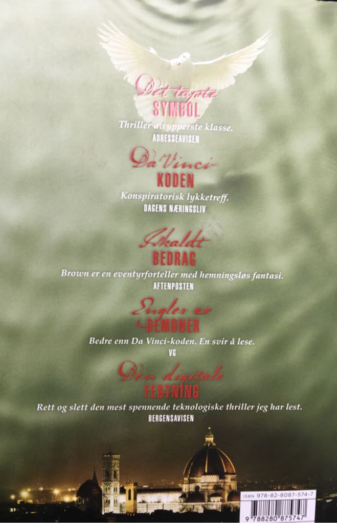 Inferno - Dan Brown (Bazar - Hardcover) book collectible [Barcode 9788280875747] - Main Image 2