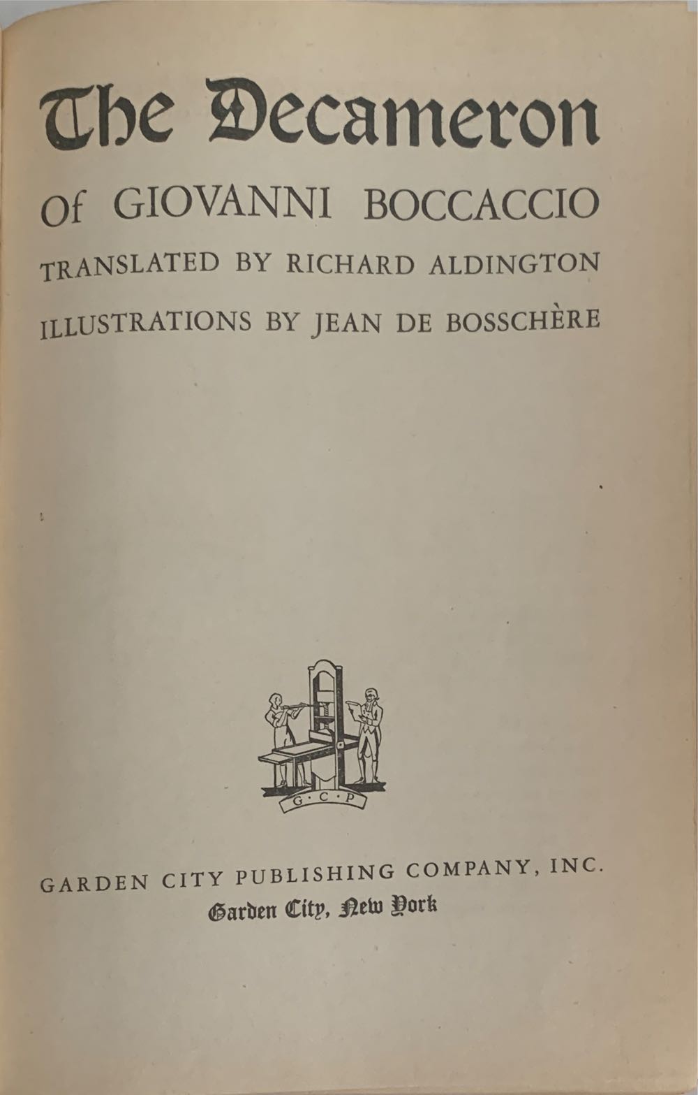 The Decameron - Giovanni Boccaccio (Easton Press - Hardcover) book collectible [Barcode 9780192836915] - Main Image 2