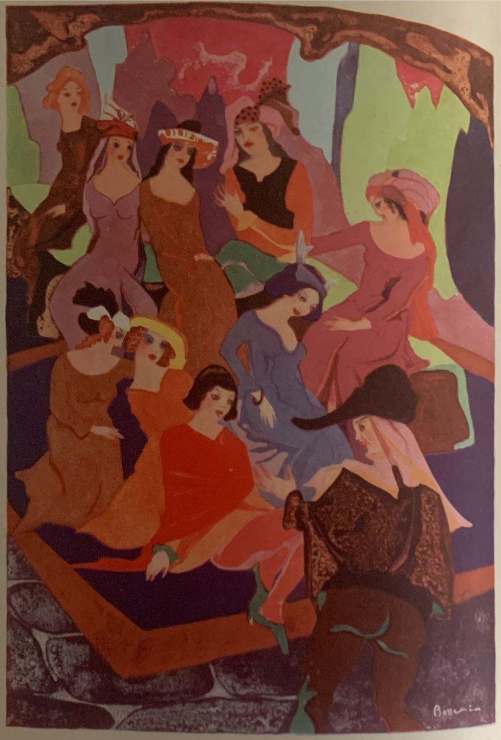 The Decameron - Giovanni Boccaccio (Easton Press - Hardcover) book collectible [Barcode 9780192836915] - Main Image 4