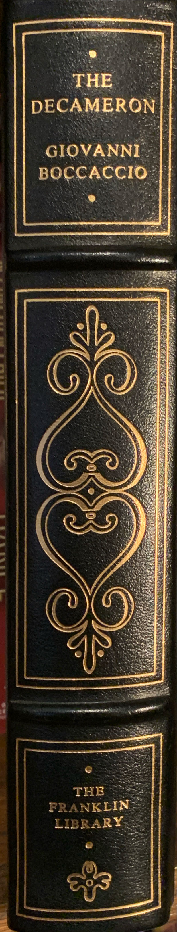 The Decameron - Giovanni Boccaccio (The Franklin Library - Calf-Binding) book collectible - Main Image 3