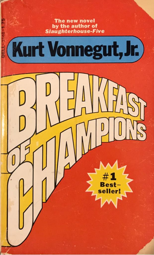 Breakfast Of Champions - Kurt Vonnegut, Jr. (Dell - Trade Paperback) book collectible - Main Image 1