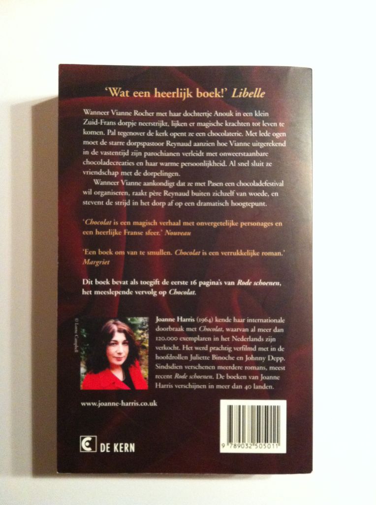Chocolat - Joanne Harris (- Paperback) book collectible [Barcode 9789032505011] - Main Image 2