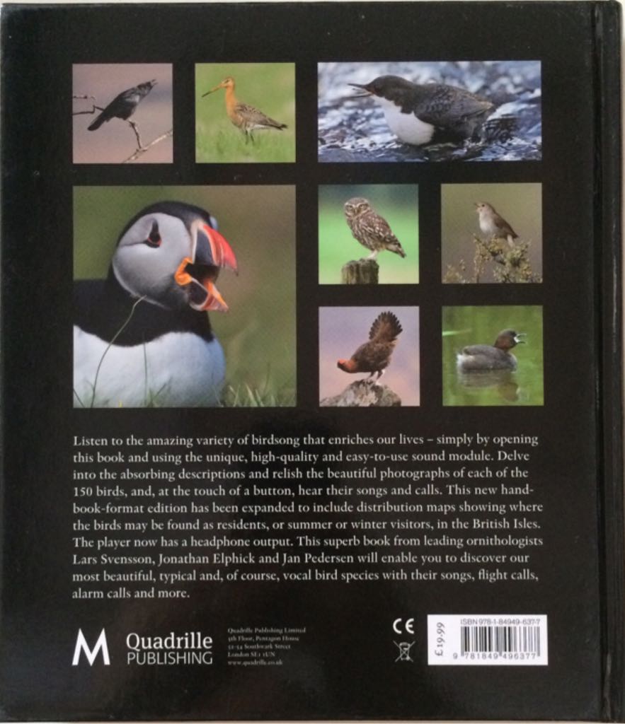 Birdsong - Jonathan Elphick (Quadrille Publishing - Hardcover) book collectible [Barcode 9781849496377] - Main Image 2