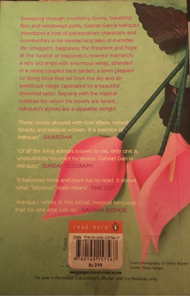 Collected Stories - Gabriel Garcia Màrquez (Penguin Books India - Paperback) book collectible [Barcode 9780140157567] - Main Image 2