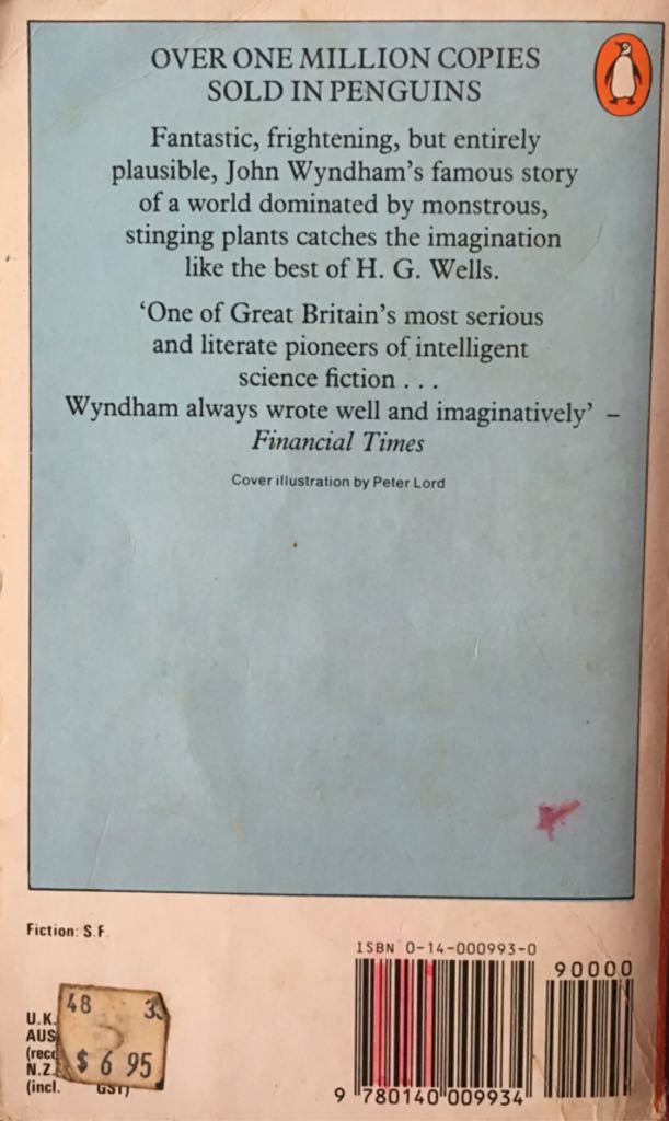 The Day Of The Triffids - John Wyndham (Penguin Books - Paperback) book collectible [Barcode 9780140009934] - Main Image 2