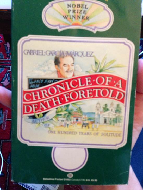Chronicle Of A Death Foretold  book collectible - Main Image 1
