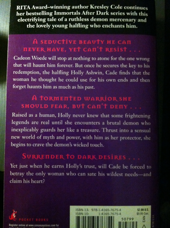 Dark Desires After Dusk - Kresley Cole (Pocket Books Romance - Paperback) book collectible [Barcode 9781416576754] - Main Image 2
