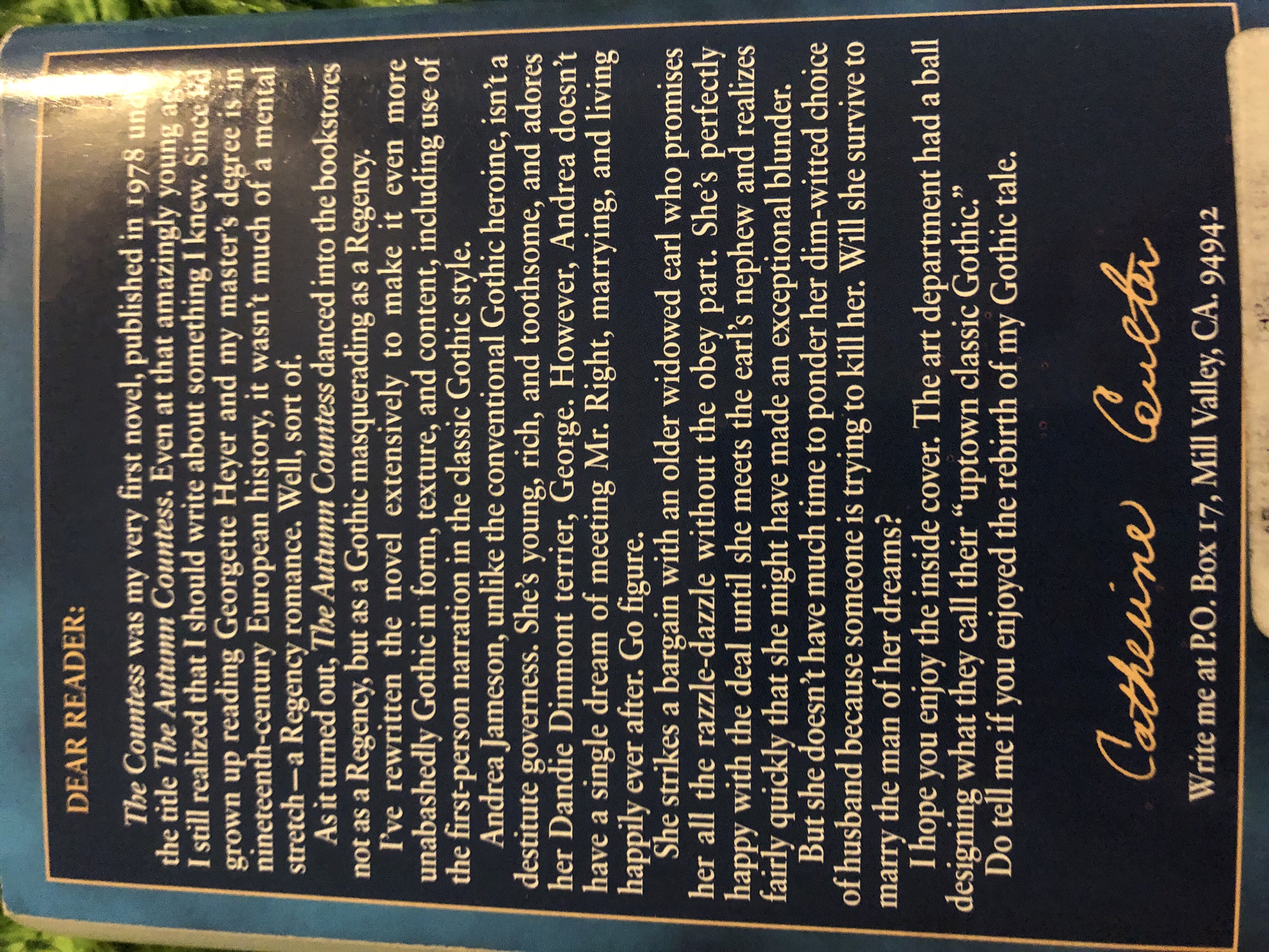 The Countess - Catherine Coulter (- Paperback) book collectible [Barcode 9780451198501] - Main Image 2