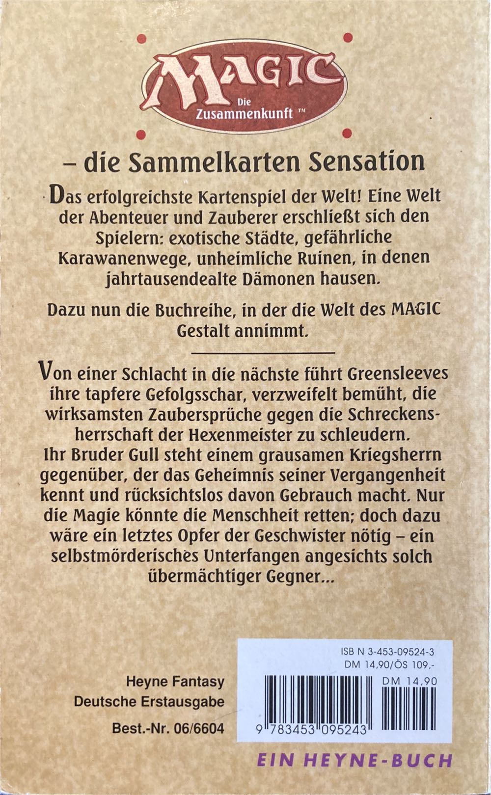 Magic die Zusammenkunft - Die letzte Opferung - Emery, Clayton (Heyne Bücher) book collectible [Barcode 9783453095243] - Main Image 2