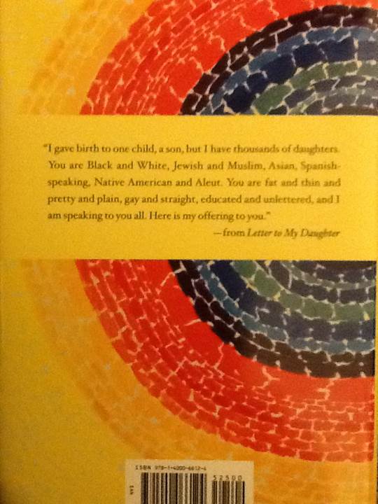 Letter To My Daughter - Maya Angelou (Random House - Hardcover) book collectible [Barcode 9781400066124] - Main Image 2