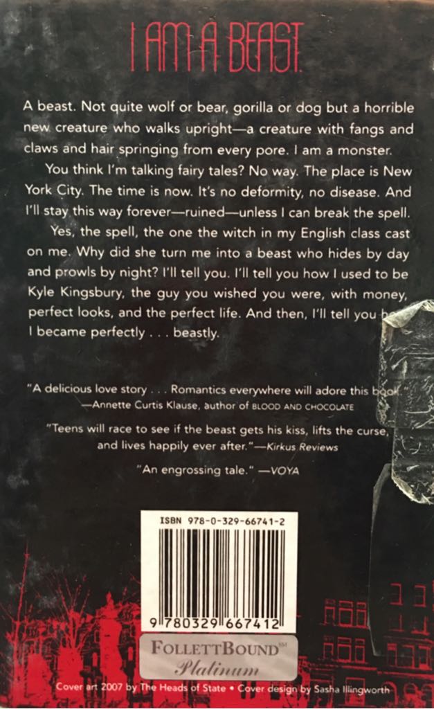 Beastly - Alex Flinn (Harper Teen - Hardcover) book collectible [Barcode 9780329667412] - Main Image 2