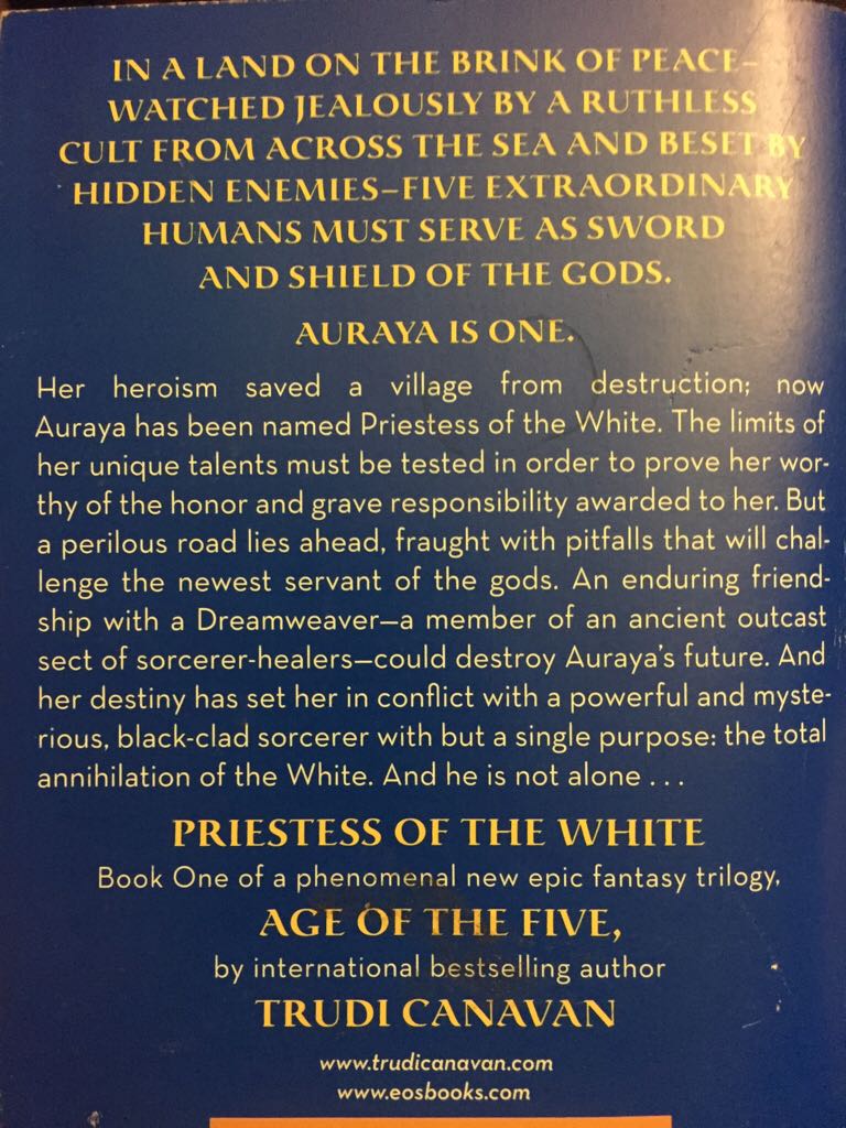 Priestess of the White - Trudi Canavan (Harper Voyager - Paperback) book collectible [Barcode 9780060815707] - Main Image 2