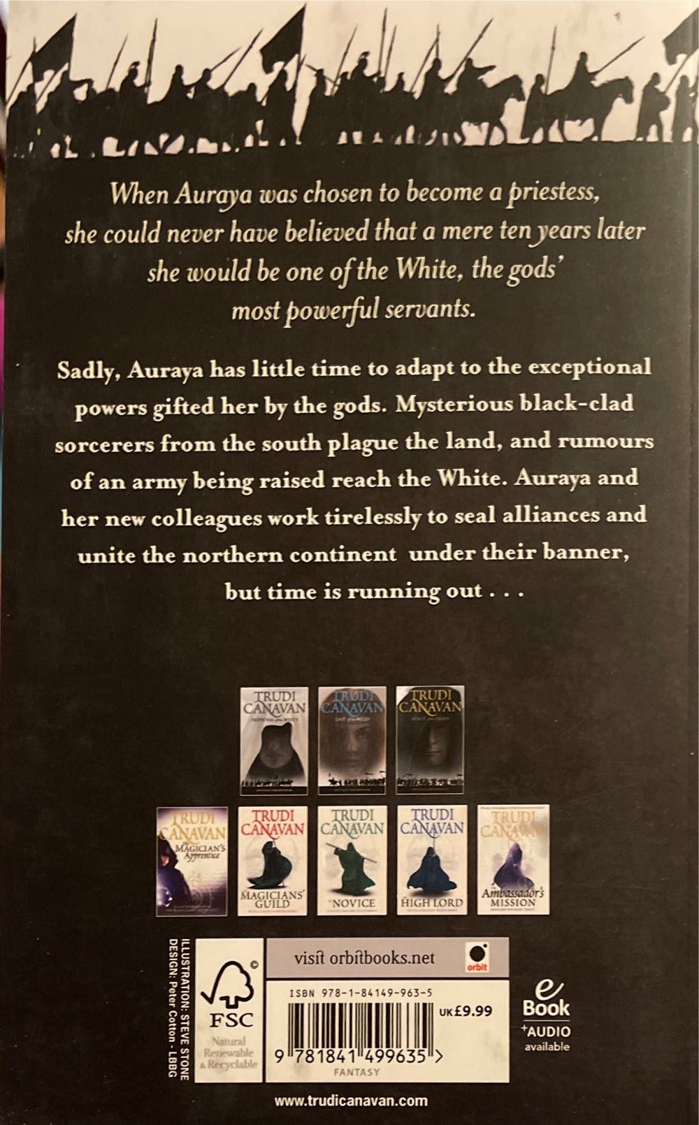 Priestess Of The White - Trudi Canavan (Orbit - Paperback) book collectible [Barcode 9781841499635] - Main Image 2