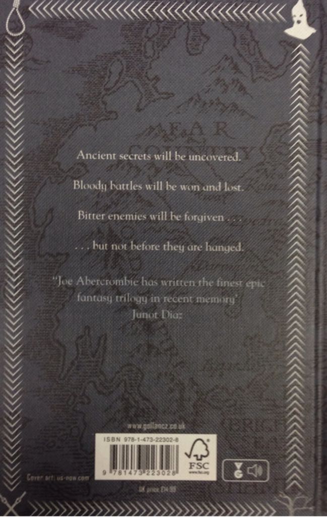 Before They Are Hanged - Joe Abercrombie (Collancz - Hardcover) book collectible [Barcode 9781473223028] - Main Image 2