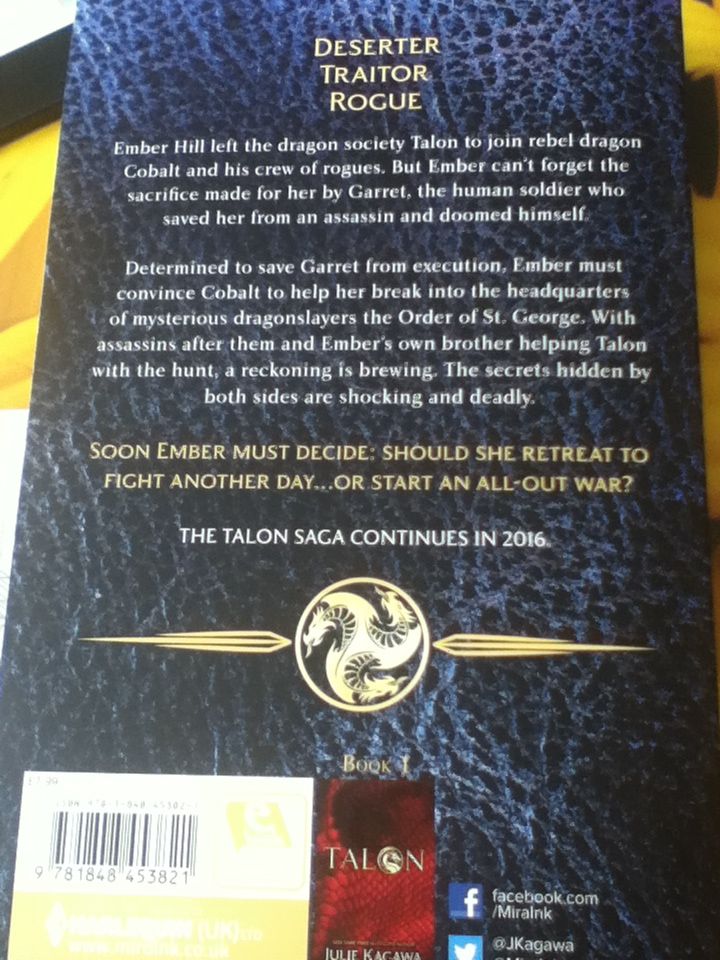 Rogue - Julie Kagawa (Mira - Paperback) book collectible [Barcode 9781848453821] - Main Image 2