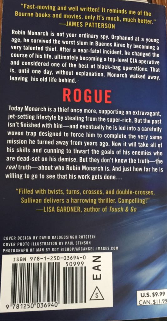 Rogue - Mark Sullivan (Paperback) book collectible - Main Image 2