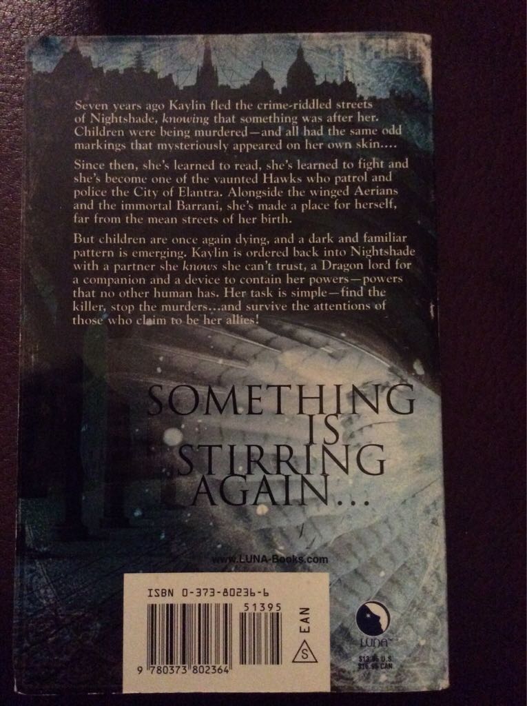 Cast In Shadow - Michelle Sagara (LUNA - Paperback) book collectible [Barcode 9780373802364] - Main Image 2