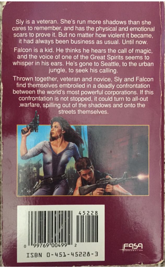 Shadowrun: Shadowplay - Nigel Findley (Roc - Paperback) book collectible [Barcode 9780451452283] - Main Image 2